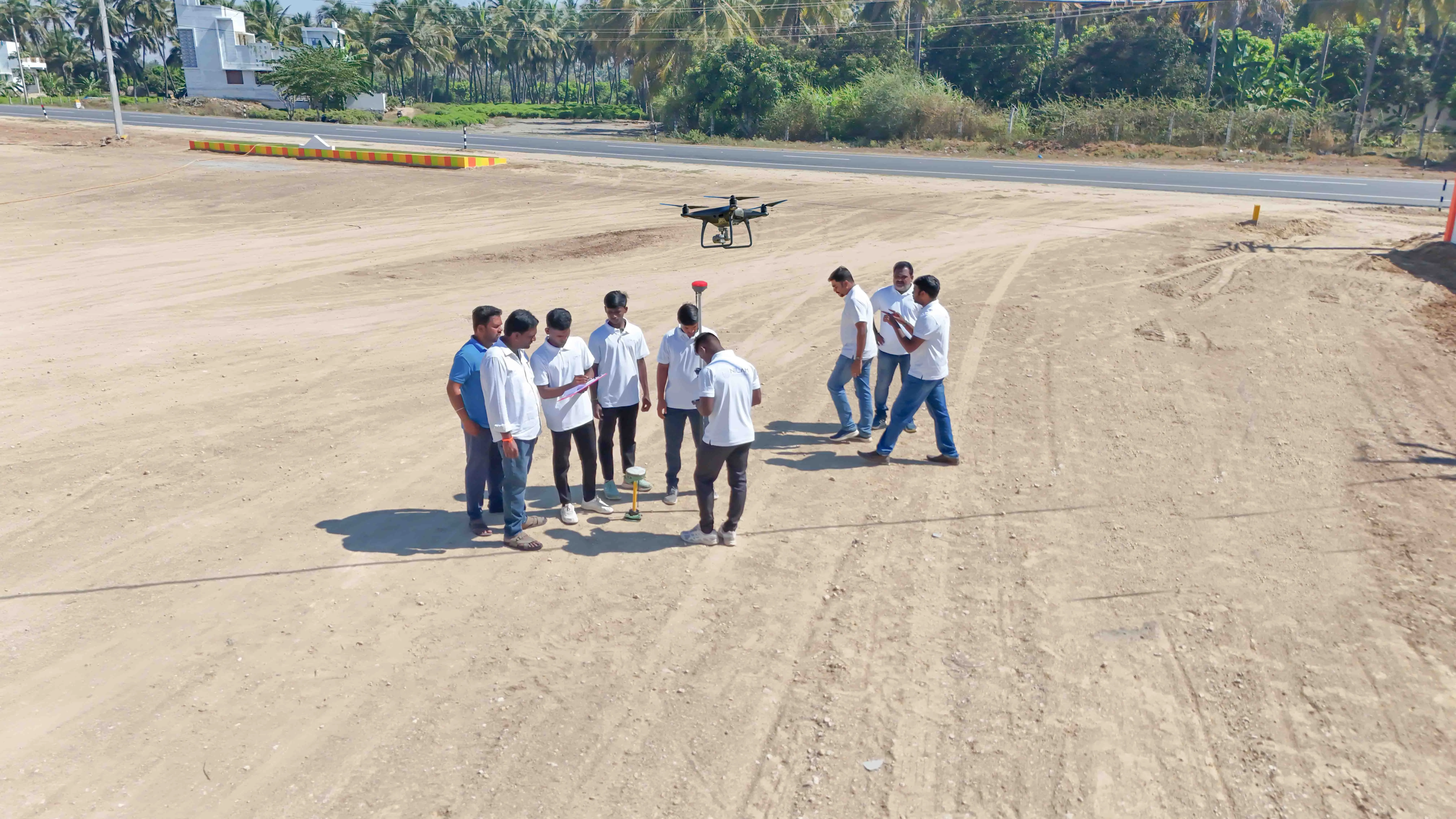 In-person land inspection by Nilam field executive